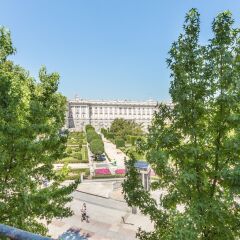 Отель Palacio Real Испания, Мадрид - отзывы, цены и фото номеров - забронировать отель Palacio Real онлайн балкон