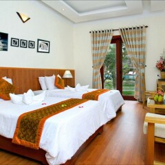 Отель Green Field Villas Хойан комната для гостей