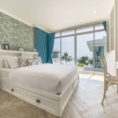 Отель X2 Hua Hin LeBayburi Pranburi Villa комната для гостей фото 3
