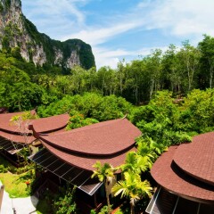 Отель Курортный отель Aonang Phu Petra Resort Таиланд, Ао Нанг - отзывы, цены и фото номеров - забронировать отель Курортный отель Aonang Phu Petra Resort онлайн балкон