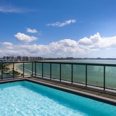 Отель Bourbon Vitoria Hotel (Residence) Бразилия, Витория - отзывы, цены и фото номеров - забронировать отель Bourbon Vitoria Hotel (Residence) онлайн бассейн фото 2