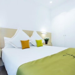 Отель Cosmo Apartments Marina Auditori Испания, Барселона - 1 отзыв об отеле, цены и фото номеров - забронировать отель Cosmo Apartments Marina Auditori онлайн комната для гостей фото 3