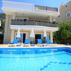 Villa Baynur 2 by Akdenizvillam Турция, Калкан - отзывы, цены и фото номеров - забронировать отель Villa Baynur 2 by Akdenizvillam онлайн бассейн фото 3