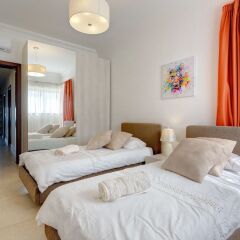 Отель Ocean Front LUX Apartment wt Pool, Upmarket Area Мальта, Слима - отзывы, цены и фото номеров - забронировать отель Ocean Front LUX Apartment wt Pool, Upmarket Area онлайн комната для гостей фото 5