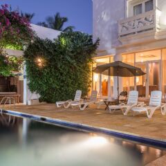Отель Casa Harb Hotel Boutique Колумбия, Сан-Андрес - отзывы, цены и фото номеров - забронировать отель Casa Harb Hotel Boutique онлайн бассейн