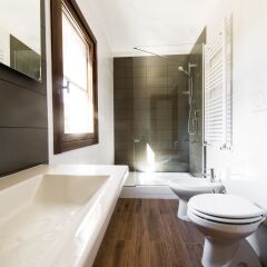 Отель Bed And Breakfast Letterario Фьюмичино ванная