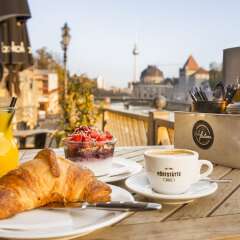 Отель Riverside City Hotel Германия, Берлин - отзывы, цены и фото номеров - забронировать отель Riverside City Hotel онлайн балкон