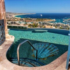 Отель Villa Luces Del Mar Педрегал бассейн