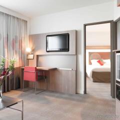 Отель Novotel Brussels Off Grand Place Бельгия, Брюссель - 4 отзыва об отеле, цены и фото номеров - забронировать отель Novotel Brussels Off Grand Place онлайн комната для гостей фото 5