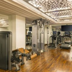 Отель Al Habtoor Polo Resort фитнесс-зал