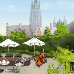 Апартаменты Bonobo Apartments бассейн