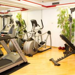 Отель Zea Curtis Garden Residence Меран фитнесс-зал фото 2