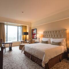 Four Seasons Hotel Singapore 5* Стандартный номер с различными типами кроватей фото 5