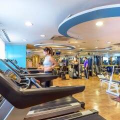 Отель Novotel Bangkok On Siam Square фитнесс-зал