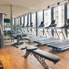 Oasia Hotel Downtown Singapore фитнесс-зал фото 3
