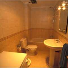 Отель Cala Apartments 2Pax 1C Испания, Гинигинамар - отзывы, цены и фото номеров - забронировать отель Cala Apartments 2Pax 1C онлайн ванная