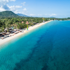 Отель Bandara Resort & Spa Таиланд, Самуи - 2 отзыва об отеле, цены и фото номеров - забронировать отель Bandara Resort & Spa онлайн пляж фото 2