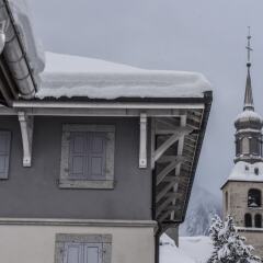 Отель Chalet Whymper балкон