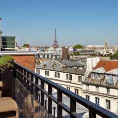 Отель Hôtel Pont Royal балкон
