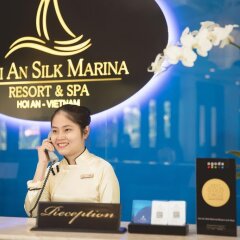 Отель Hoi An Silk Marina Resort & Spa Вьетнам, Хойан - отзывы, цены и фото номеров - забронировать отель Hoi An Silk Marina Resort & Spa онлайн интерьер отеля фото 2