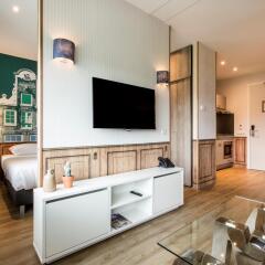 Отель Amsterdam ID Aparthotel Нидерланды, Амстердам - отзывы, цены и фото номеров - забронировать отель Amsterdam ID Aparthotel онлайн комната для гостей фото 5