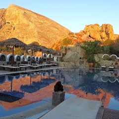 Отель Black Sand Hotel Греция, Остров Санторини - отзывы, цены и фото номеров - забронировать отель Black Sand Hotel онлайн бассейн фото 2