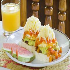 Hotel Jaguar Inn Tikal питание