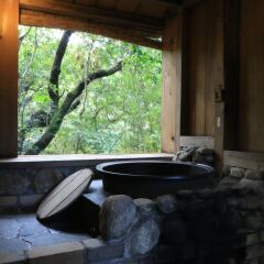Отель Wa no Cottage Sen-no-ie Япония, Якусима - отзывы, цены и фото номеров - забронировать отель Wa no Cottage Sen-no-ie онлайн ванная фото 2