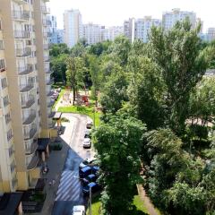 Апартаменты LUXKV Apartment on Rublevskoe shosse 95 балкон