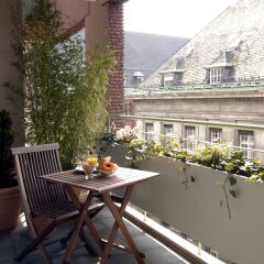 Отель Residenz am Dom Boardinghouse Apartments Германия, Кёльн - отзывы, цены и фото номеров - забронировать отель Residenz am Dom Boardinghouse Apartments онлайн балкон