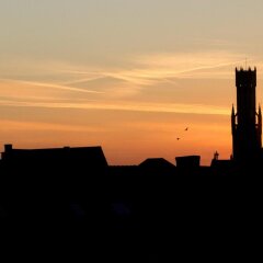 Отель Central Bruges B&B балкон