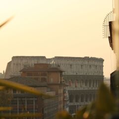 Отель Colosseo Panorama Рим балкон