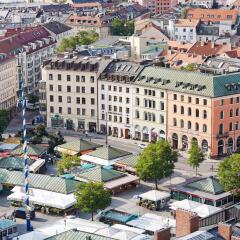 Отель Derag Livinghotel Am Viktualienmarkt Мюнхен городской автобус