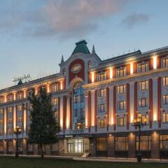 Отель Sheraton Nizhny Novgorod Kremlin Нижний Новгород вид на фасад фото 2