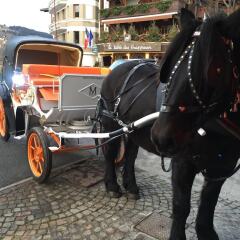 Отель M de Megève парковка