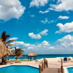 Отель Condominios Brisas Cancun Zona Hotelera пляж фото 3