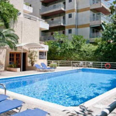 Отель Stefanakis Hotel & Apartments Греция, Вари-Вула-Вулиагмени - отзывы, цены и фото номеров - забронировать отель Stefanakis Hotel & Apartments онлайн бассейн фото 2