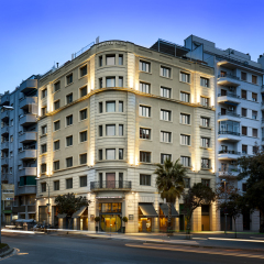 Отель Sercotel Amister Art Hotel Испания, Барселона - 12 отзывов об отеле, цены и фото номеров - забронировать отель Sercotel Amister Art Hotel онлайн вид на фасад