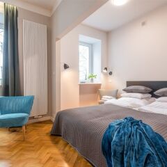 Апартаменты P&O Apartments Poznanska комната для гостей