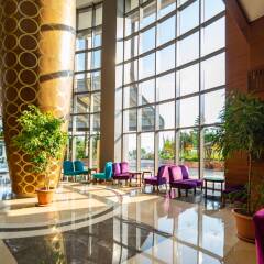 Sunmelia Beach Resort Hotel Сиде интерьер отеля