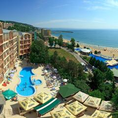 Отель Luna Hotel Болгария, Золотые пески - 1 отзыв об отеле, цены и фото номеров - забронировать отель Luna Hotel онлайн пляж фото 2