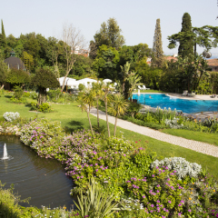 Отель Olissippo Lapa Palace – The Leading Hotels of the World Португалия, Лиссабон - 1 отзыв об отеле, цены и фото номеров - забронировать отель Olissippo Lapa Palace – The Leading Hotels of the World онлайн бассейн фото 2