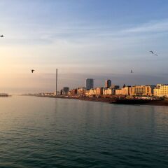 Отель Brighton Getaways - Panoramic Penthouse Великобритания, Хов - отзывы, цены и фото номеров - забронировать отель Brighton Getaways - Panoramic Penthouse онлайн пляж