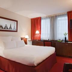 Отель Hôtel Concorde Montparnasse 4* Классический номер с различными типами кроватей фото 13
