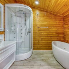 Villa Palmiye by Akdenizvillam Турция, Калкан - отзывы, цены и фото номеров - забронировать отель Villa Palmiye by Akdenizvillam онлайн ванная