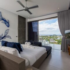Отель 5-Bedroom Villa MOMO with Private Pool пляж Ката комната для гостей фото 2