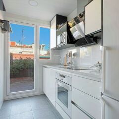 Отель Beautiful Penthouse Recently Renovated 4pax, Delicias Terrace Испания, Мадрид - отзывы, цены и фото номеров - забронировать отель Beautiful Penthouse Recently Renovated 4pax, Delicias Terrace онлайн фото 5