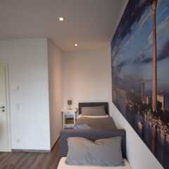 Отель Ferienwohnung Düsseldorf комната для гостей фото 2