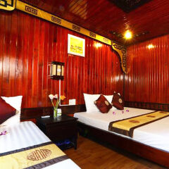 Отель Halong Bay Aloha Cruises комната для гостей фото 3