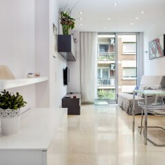 Отель 1205 - Sagrada Familia Nice Apartment Испания, Барселона - отзывы, цены и фото номеров - забронировать отель 1205 - Sagrada Familia Nice Apartment онлайн комната для гостей фото 5